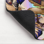 アフリカゾウ超現実ポートレート マウスパッド (コーナー)