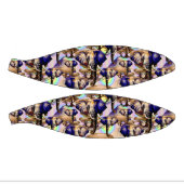 アフリカゾウ超現実ポートレート ミニバスケットボール (パネル)