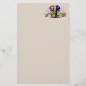 アフリカゾウ超現実ポートレート 便箋 (正面)