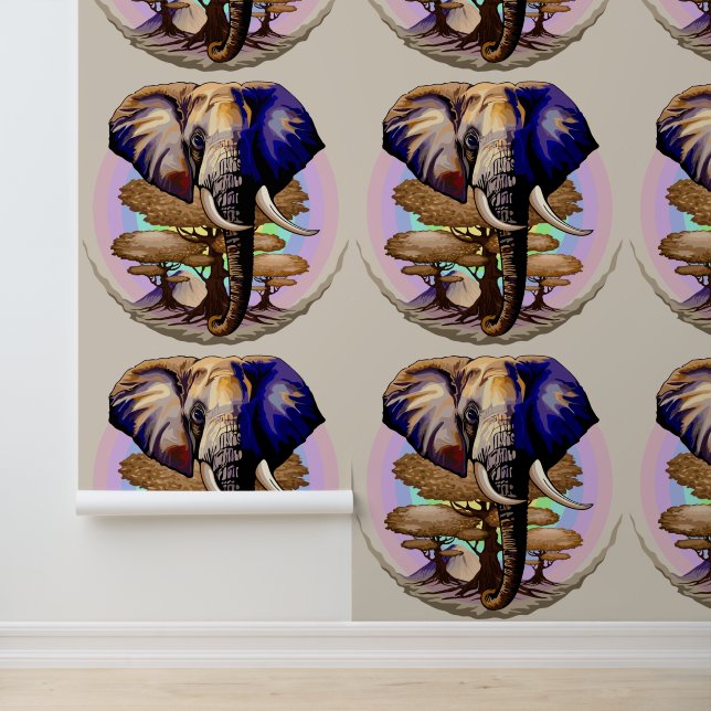 アフリカゾウ超現実ポートレート 壁紙 (アプリケーション)