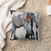 アフリカゾウ2012年 クッション (ブランケット)