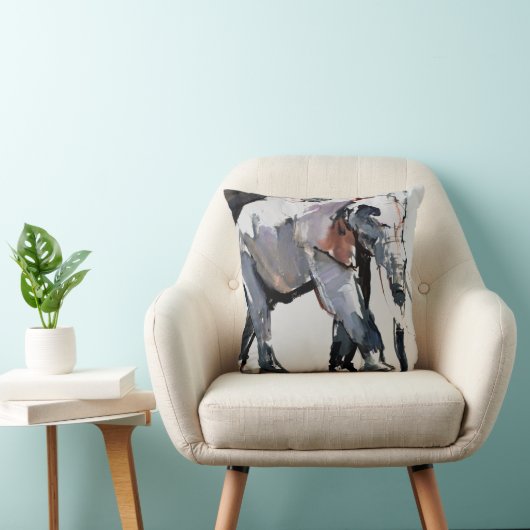 アフリカゾウ2012年 クッション (椅子)