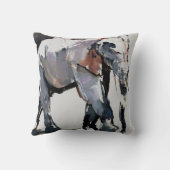 アフリカゾウ2012年 クッション (裏面)