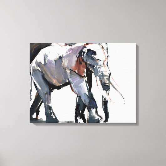 アフリカゾウ2012 キャンバスプリント (正面)