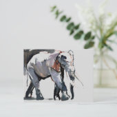 アフリカゾウ2012 ポストカード (スタンド正面)