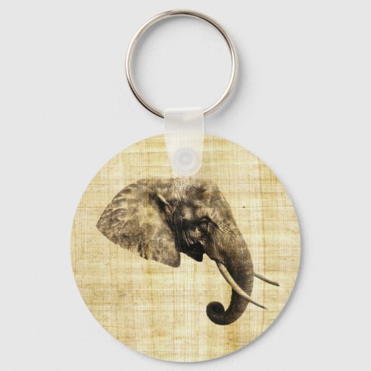 アフリカゾウ キーホルダー (正面)