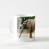 アフリカゾウ コーヒーマグカップ (正面左)