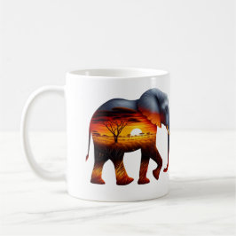 アフリカゾウ コーヒーマグ コーヒーマグカップ