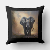 アフリカゾウ – ザキング クッション (裏面)