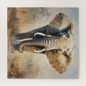 アフリカゾウ ジグソーパズル (横)