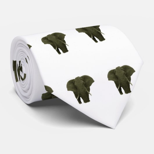 アフリカゾウ ネクタイ (ロール)