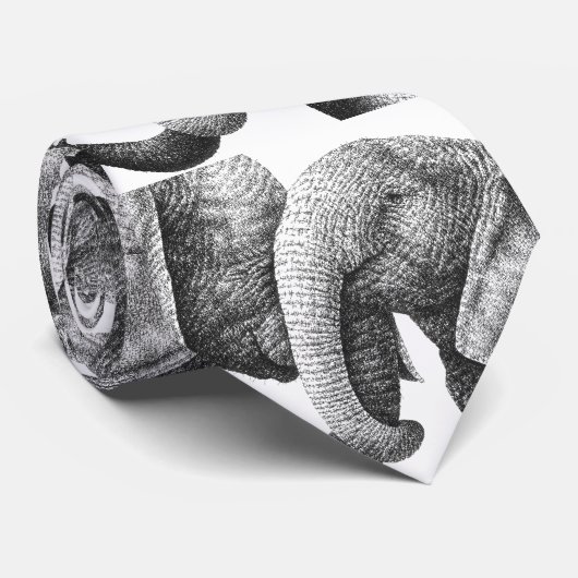 アフリカゾウ ネクタイ (ロール)