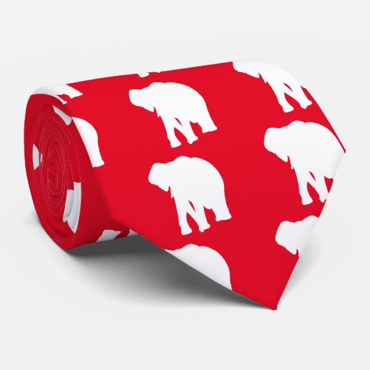 アフリカゾウ ネクタイ (ロール)