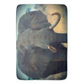 アフリカゾウ バスマット (正面縦)