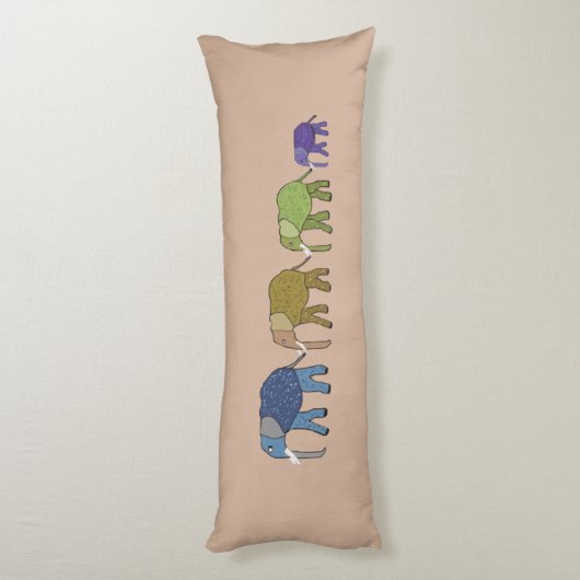 アフリカゾウ ボディピロー (裏面 (縦))