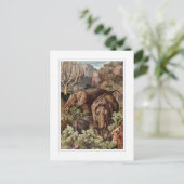 アフリカゾウ ポストカード (スタンド正面)