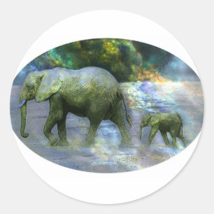 アフリカゾウ ラウンドシール