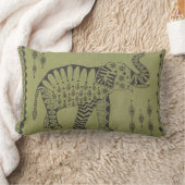 アフリカゾウ ランバークッション (ブランケット)