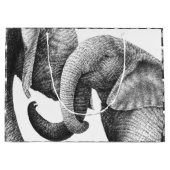 アフリカゾウ ラージペーパーバッグ (正面)