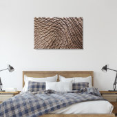 アフリカゾウ（ロキソドンタアフリカナ）の皮膚 キャンバスプリント (インサイチュ (寝室))