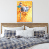 アフリカゾウ「強大なる部族」 キャンバスプリント (インサイチュ (寝室))