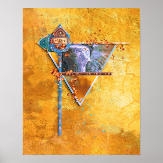 アフリカゾウ「強大なる部族」 ポスター (正面)