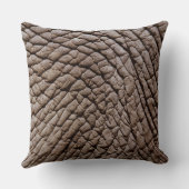 アフリカゾウ(Loxodontaのafricana)の皮 クッション (裏面)