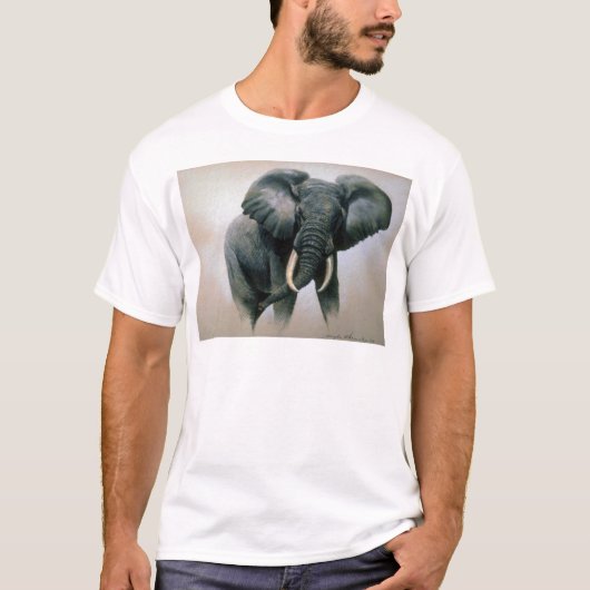 アフリカゾウ Tシャツ (正面)