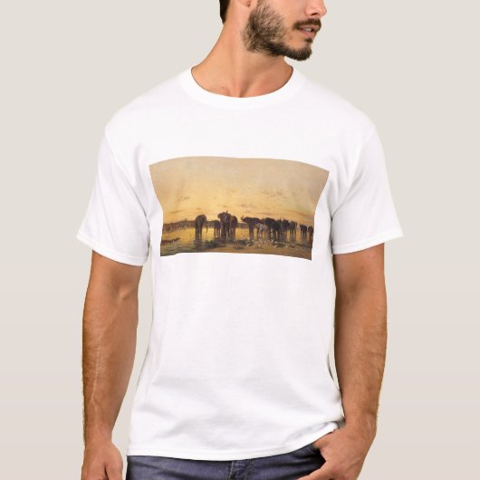 アフリカゾウ Tシャツ (正面)