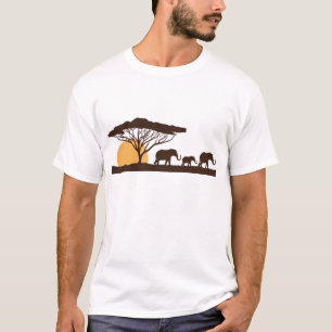 アフリカゾウ Tシャツ