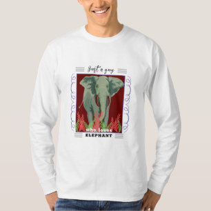 アフリカゾウ Tシャツ