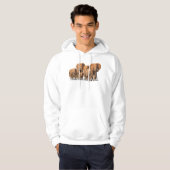 アフリカゾウTシャツ パーカ (正面フル)