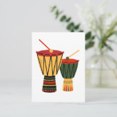 アフリカタム・タム ポストカード (スタンド正面)