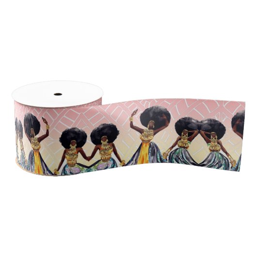 アフリカダンサー グログランリボン (リール)