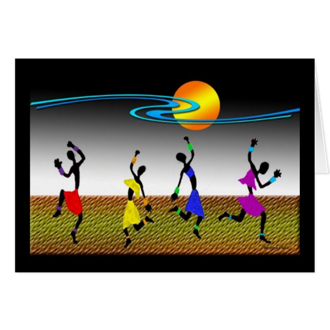 アフリカダンス (正面横)