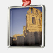 アフリカチュニジアエルジェムローマの遺跡 メタルオーナメント (左)