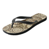 アフリカチーターの皮膚模様3 ビーチサンダル (アングル)