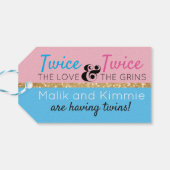 アフリカツツインプリンス/プリンセスピンク/ブルースパークル ギフトタグ (裏面横)