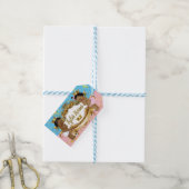 アフリカツツインプリンス/プリンセスピンク/ブルースパークル ギフトタグ (より糸つき)