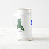アフリカツメガエルかmyo1d ビールジョッキ (正面左)