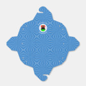 アフリカディアスポラエンジェルハヌカーパーソナライズされた国旗 フェイバーボックス (折り畳みなし)