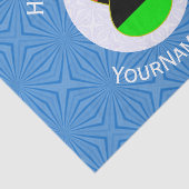 アフリカディアスポラエンジェルハヌカーパーソナライズされた国旗 薄葉紙 (詳細)