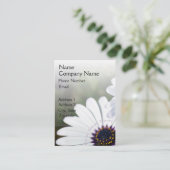 アフリカデイジーの花の名刺 名刺 (スタンド正面)