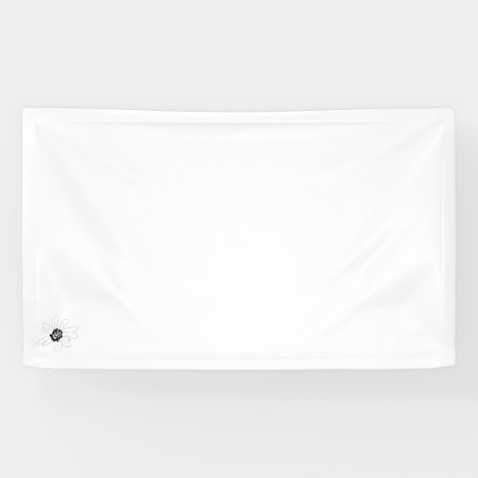 アフリカデイジーデザインビニールバナー 横断幕 (横)