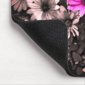 アフリカデイジーフラワーアート マウスパッド (コーナー)