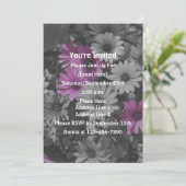 アフリカデイジーフローラパーティー 招待状 (スタンド正面)