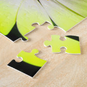 アフリカデイジー蛍光イエローパズル ジグソーパズル (側面)