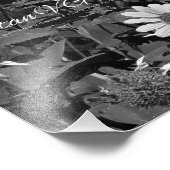 アフリカデイジー選択カラーウォールアートプリント フォトプリント (角)