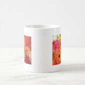 アフリカデイジー"ブロードウェイの暴動" コーヒーマグカップ (中央)