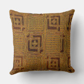 アフリカデザイン クッション (裏面)